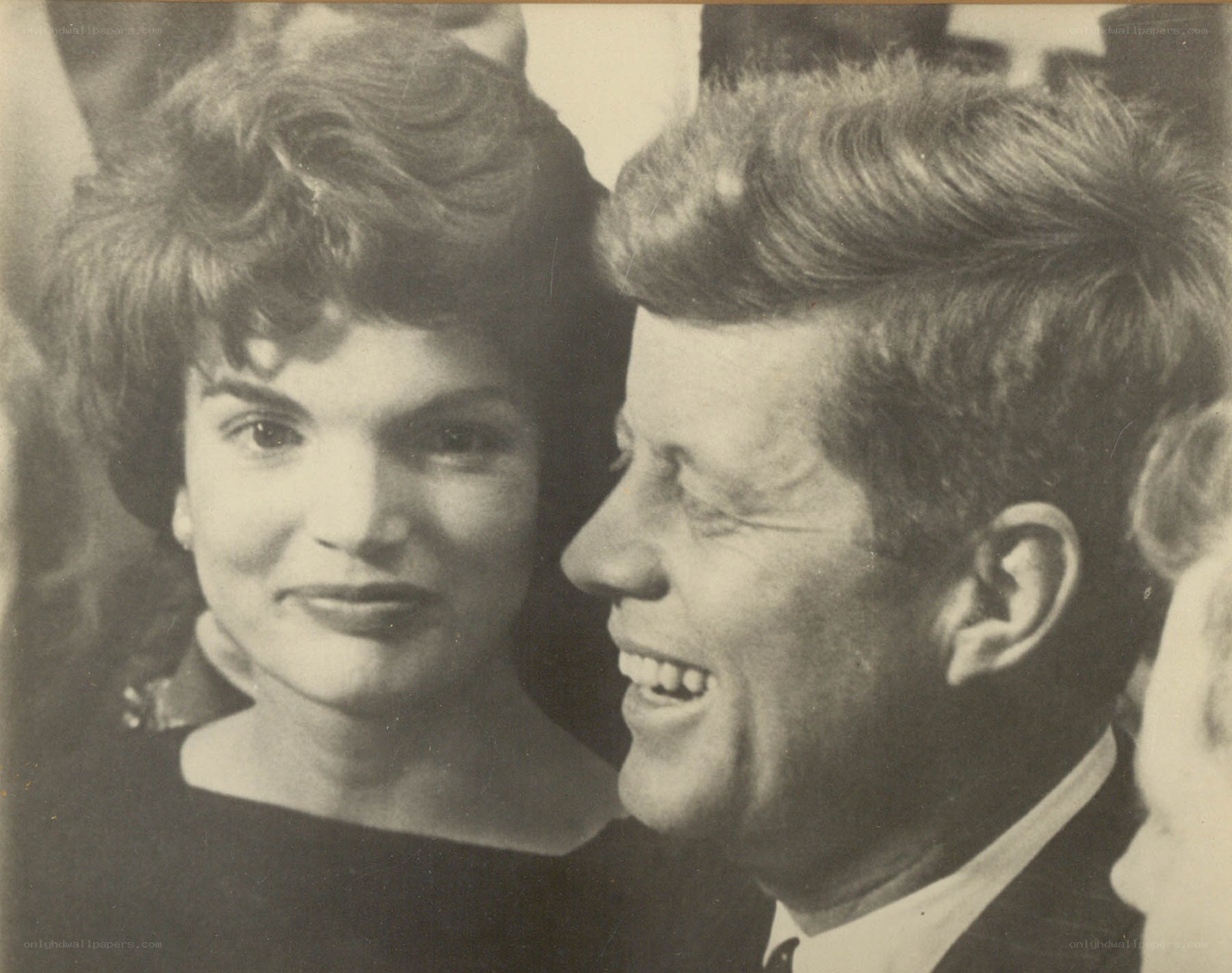 John and Jackie Kennedy together