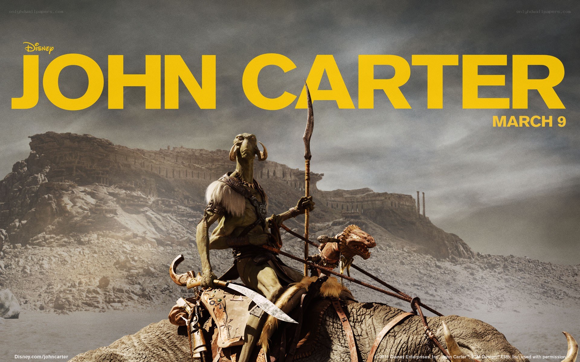 John Carter movie poster
