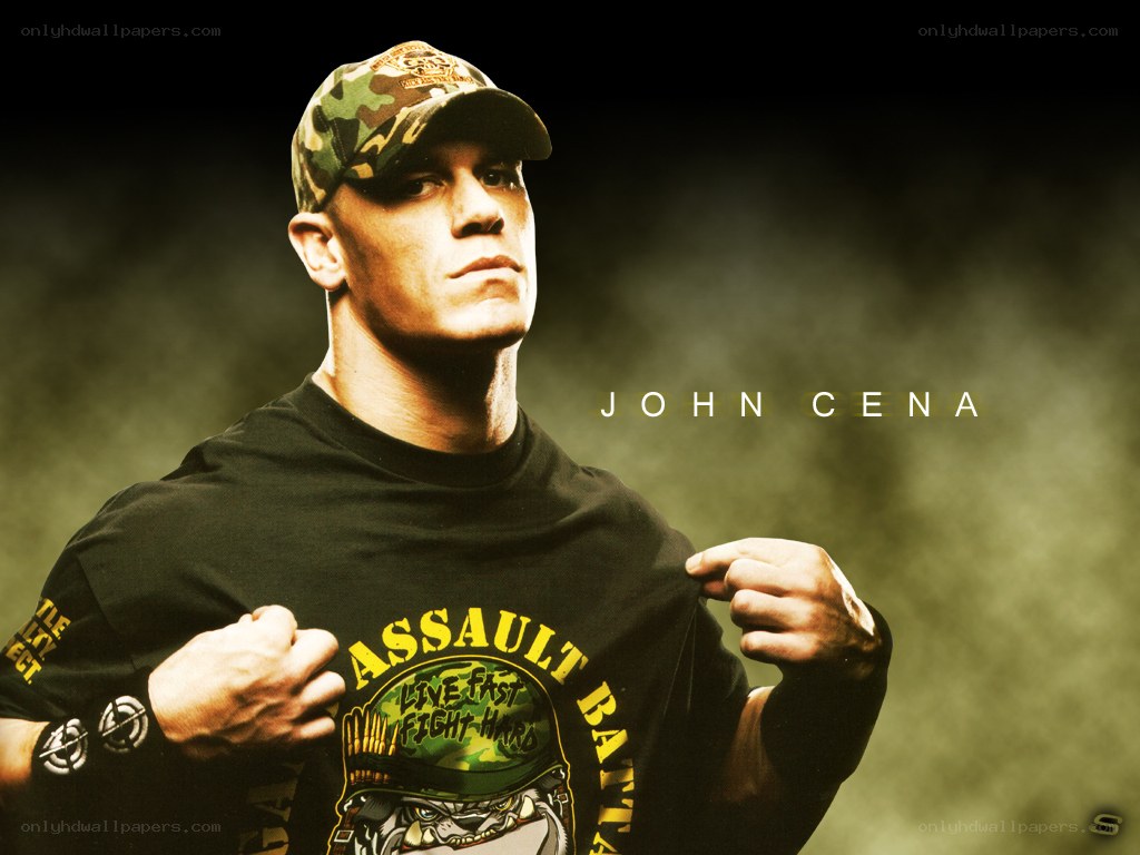 John Cena in camouflage gear
