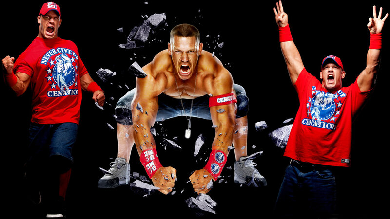 John Cena in Red Shirt