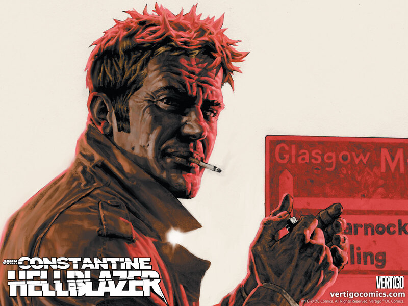 John Constantine Hellblazer cover