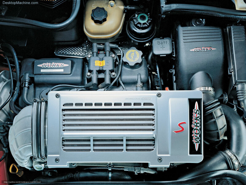 John Cooper Works engine bay