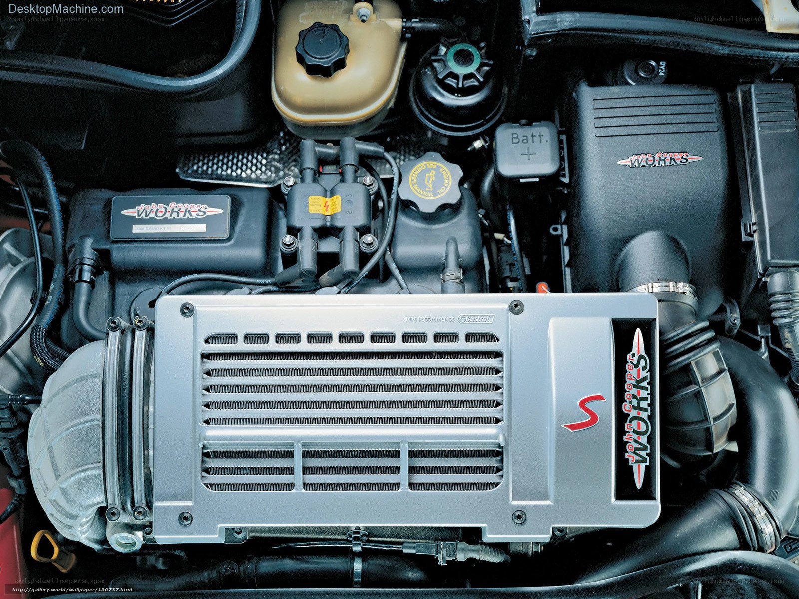 John Cooper Works engine bay
