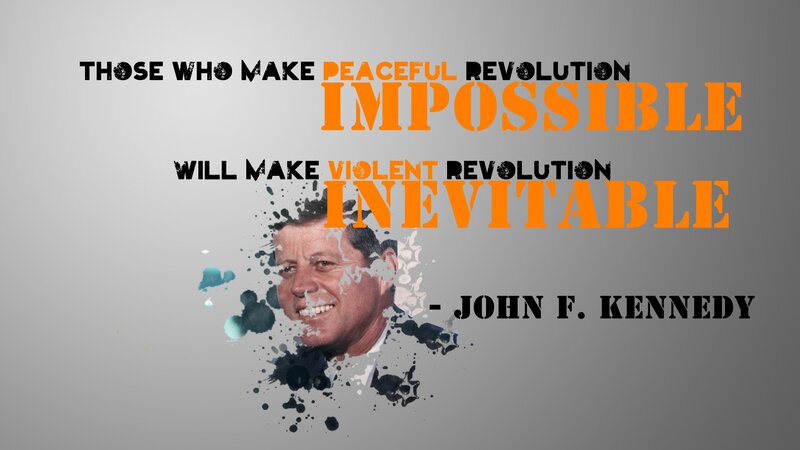John F. Kennedy — Gray