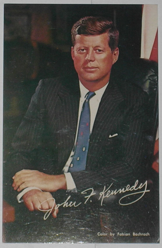John F Kennedy portrait