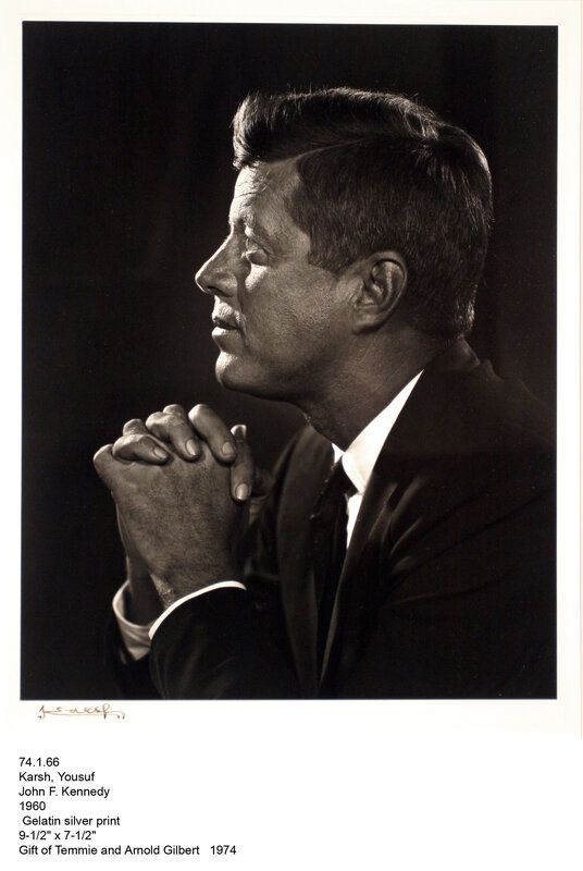 John F Kennedy portrait