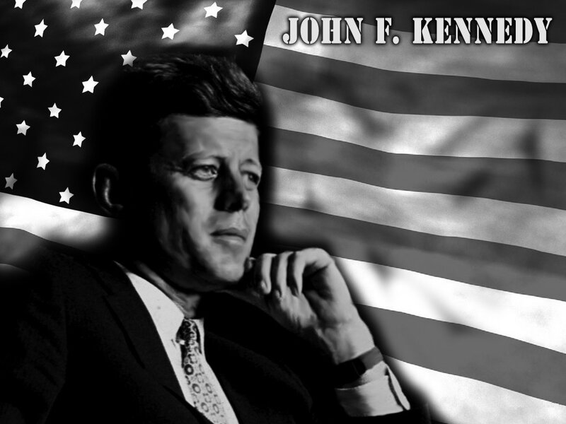 John F Kennedy portrait
