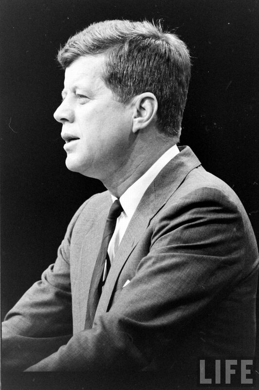 John F Kennedy speaking