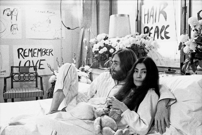 John Lennon and Yoko Ono