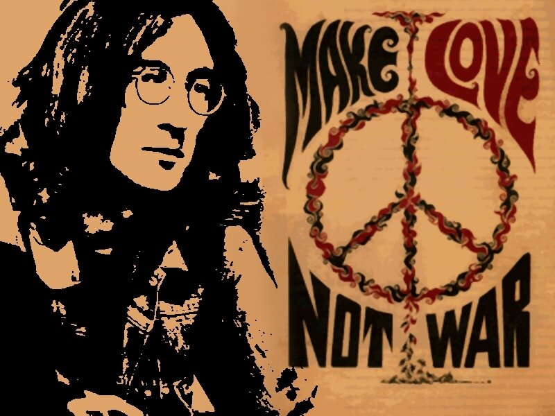 John Lennon peace poster