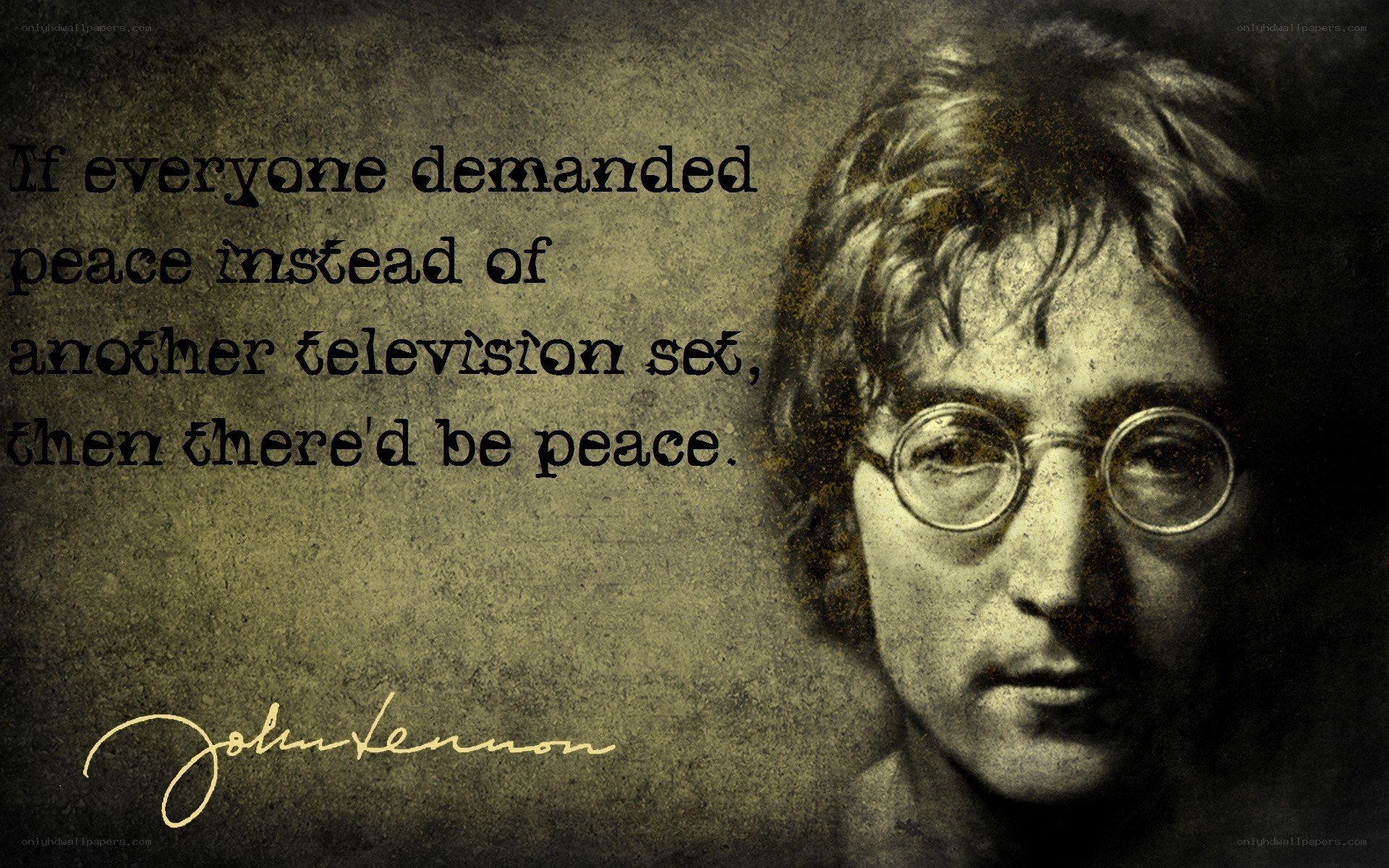 John Lennon peace quote