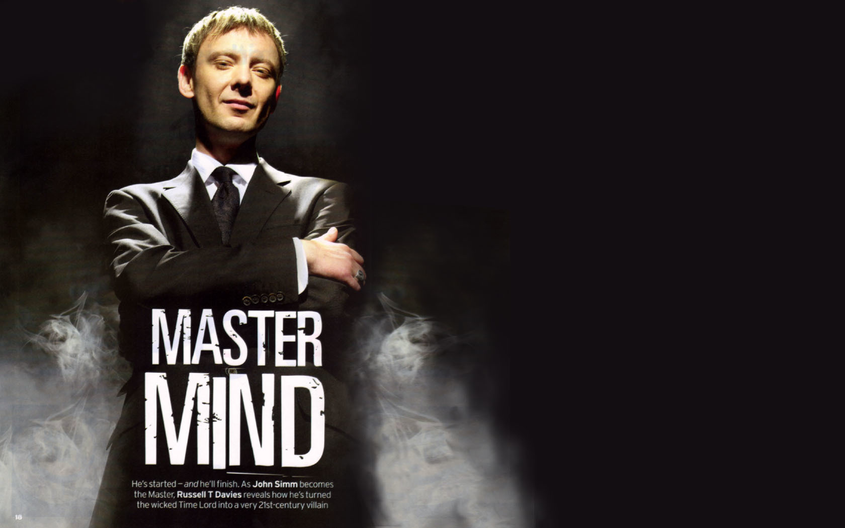 John Simm as the Master
