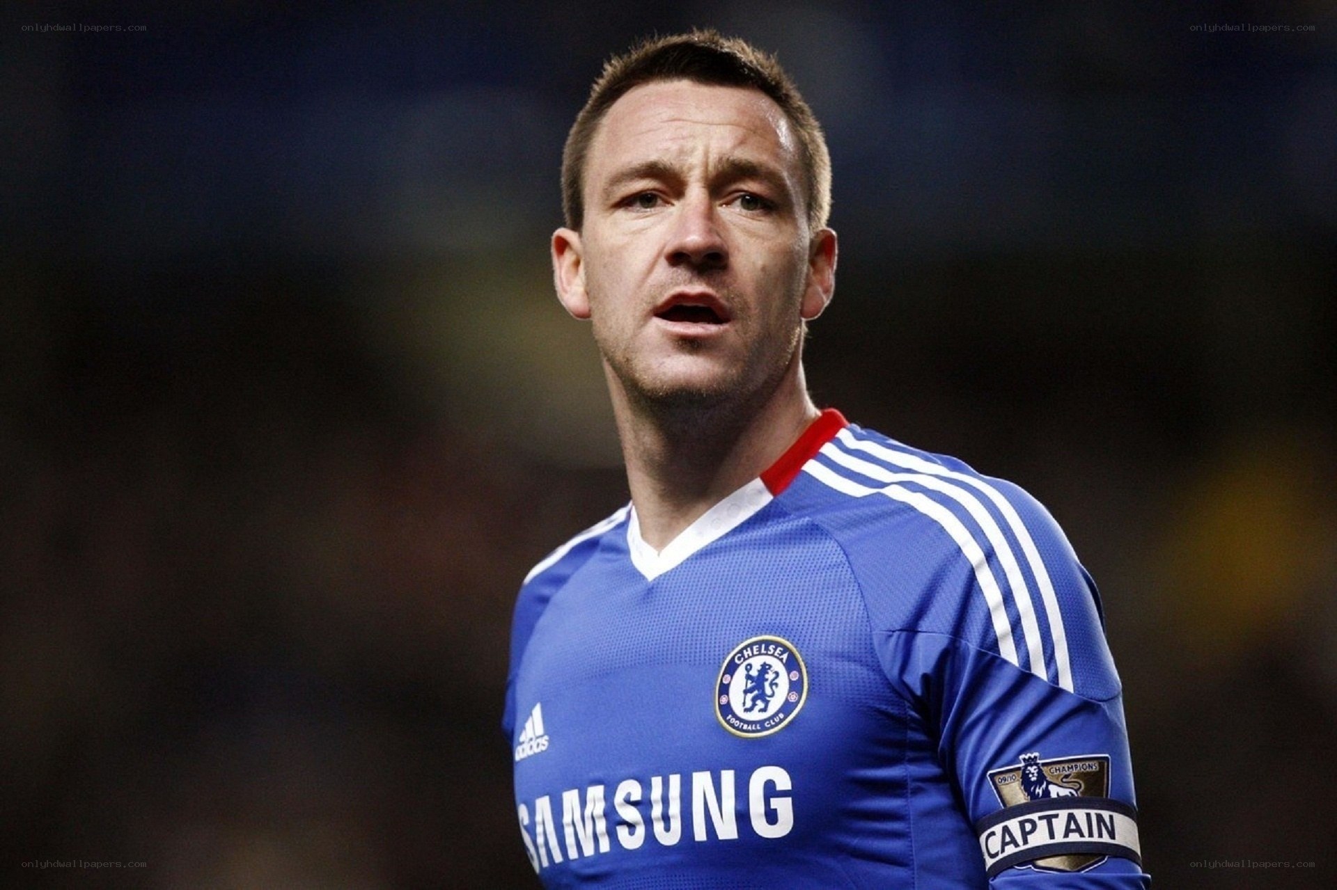 John Terry in Chelsea jersey