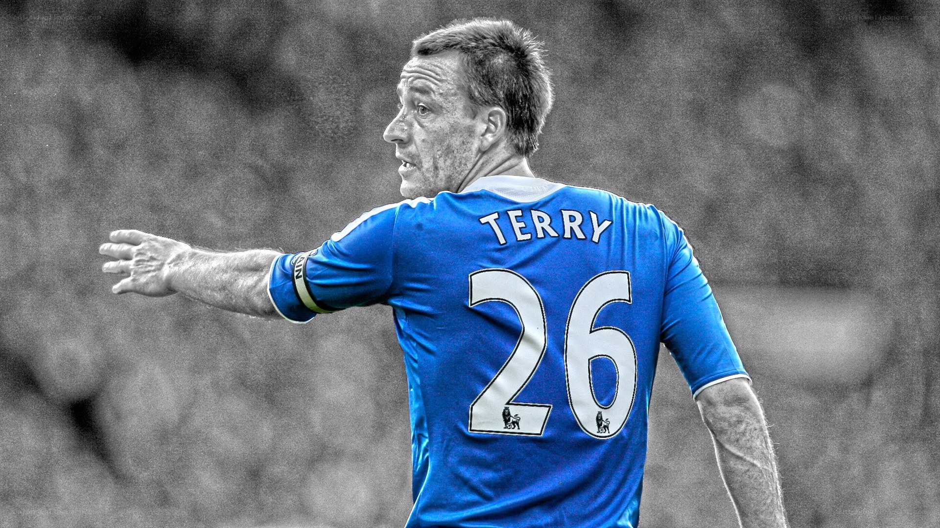 John Terry on the field