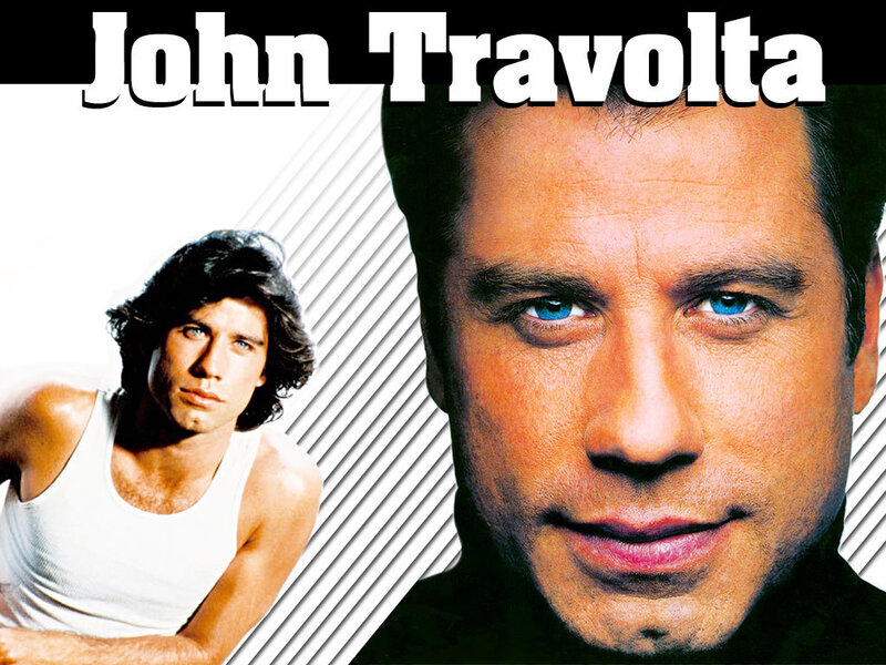 John Travolta in Two Photos