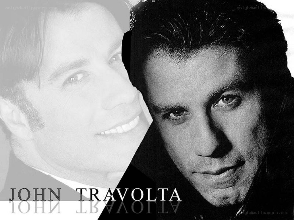 John Travolta portrait collage