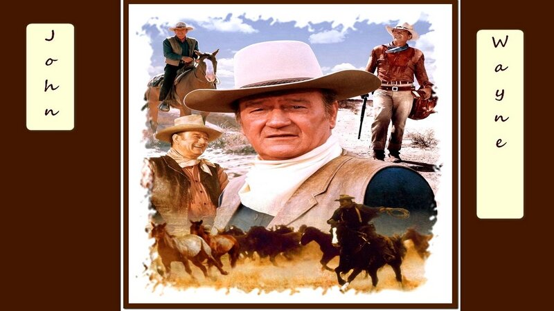 John Wayne Collage