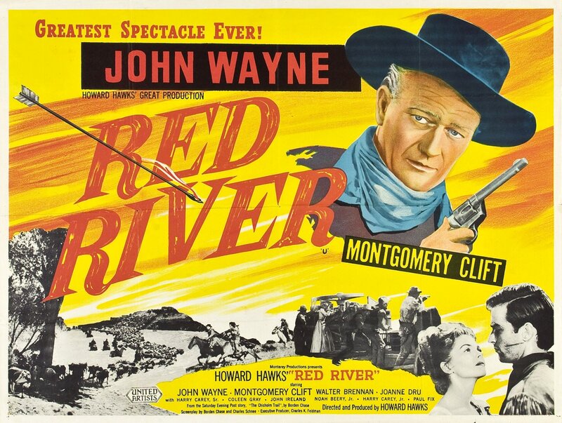John Wayne in Red River — Yellow