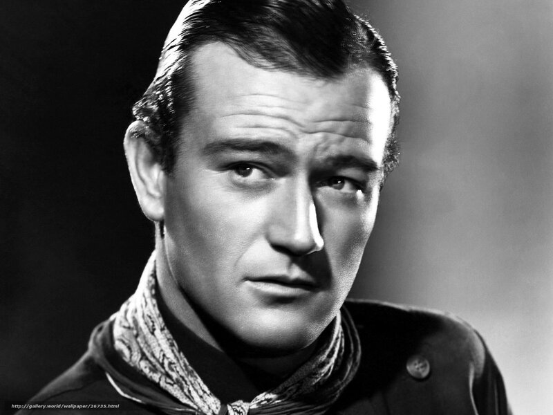 John Wayne portrait