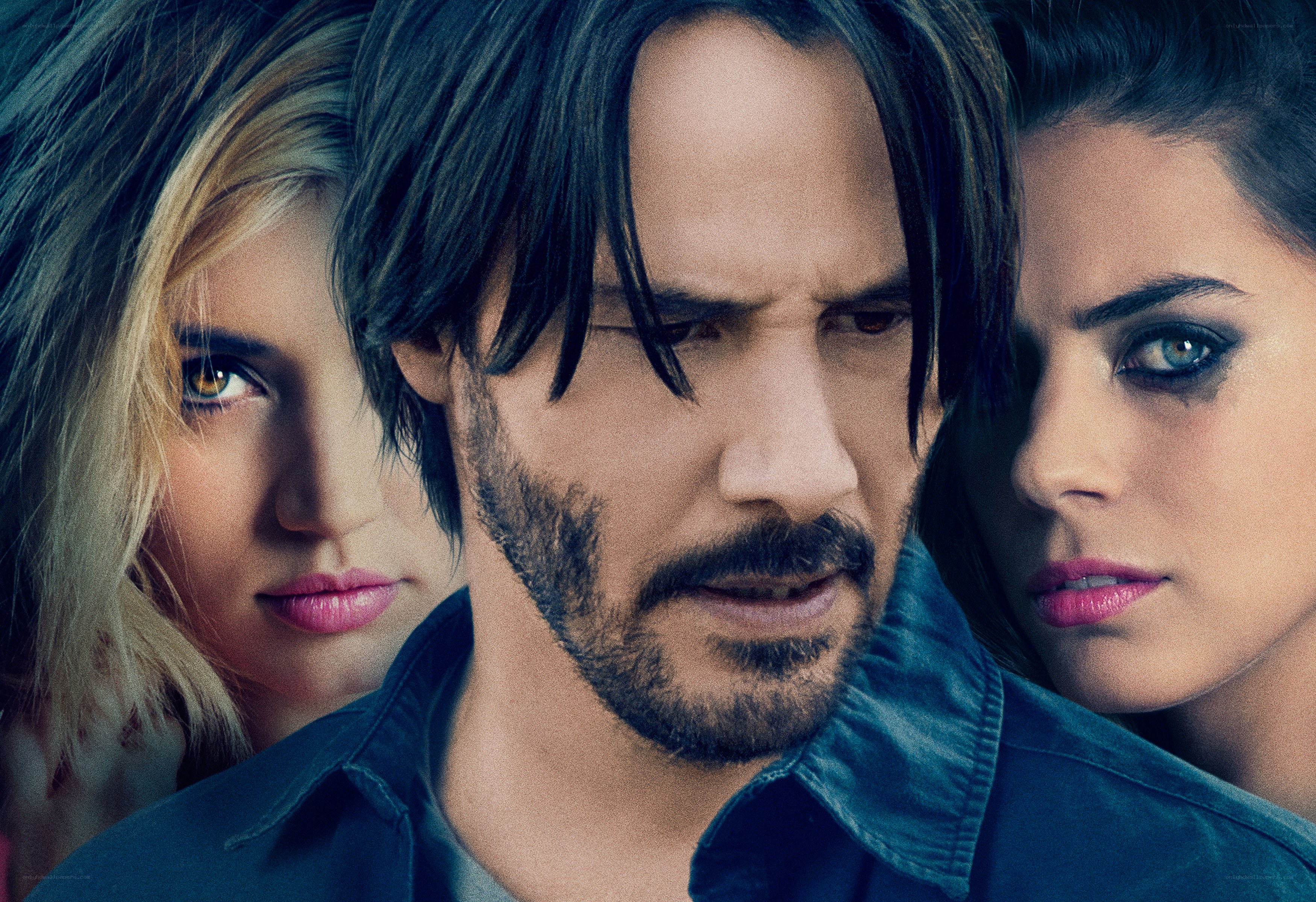John Wick with two women