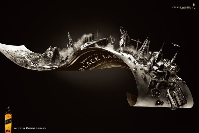 Johnnie Walker Black Label Ad