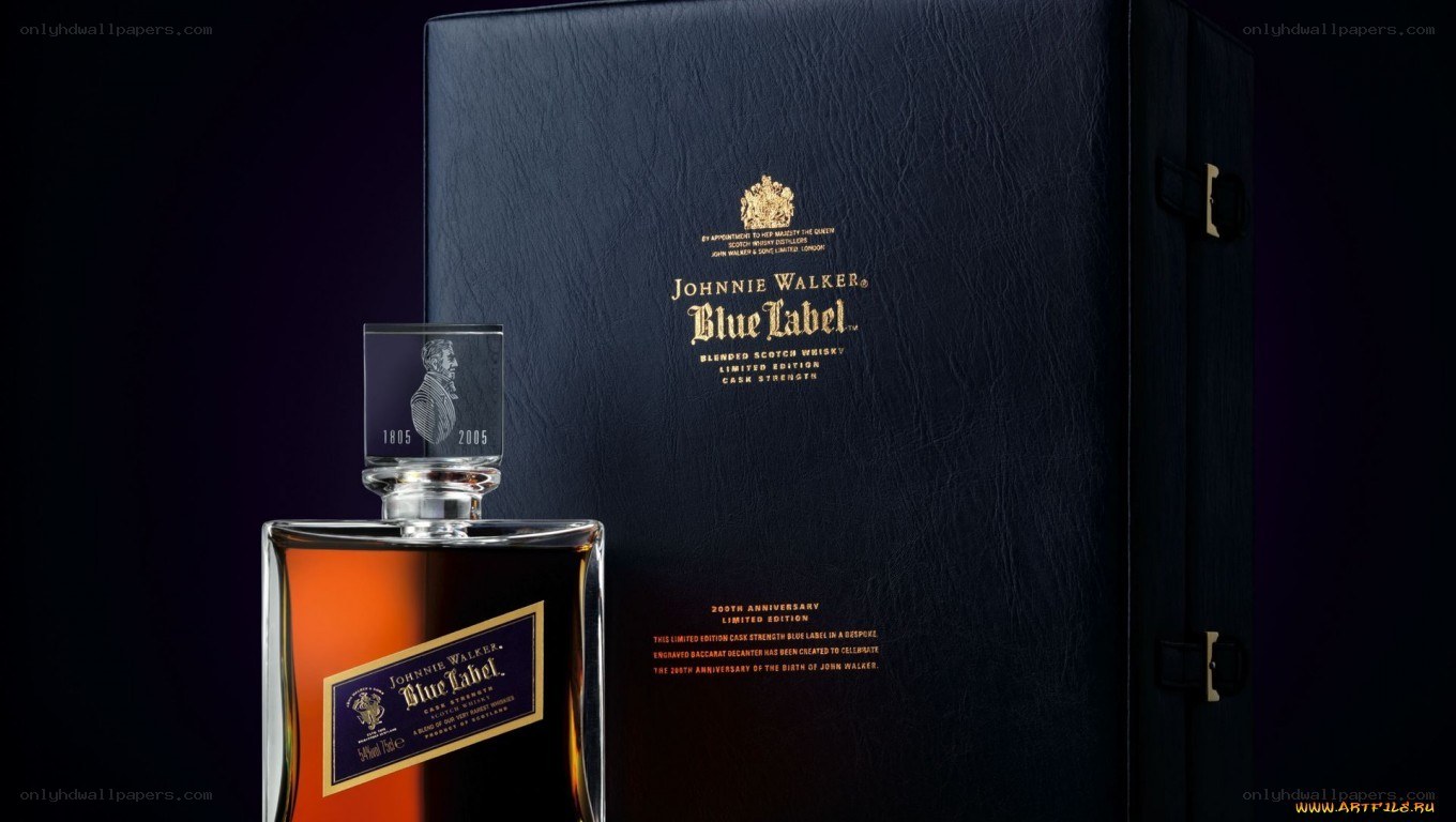 Johnnie Walker Blue Label bottle