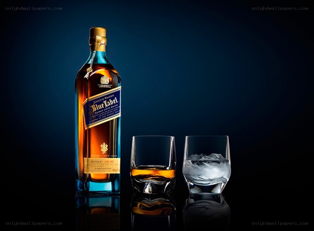 Johnnie Walker Blue Label bottle