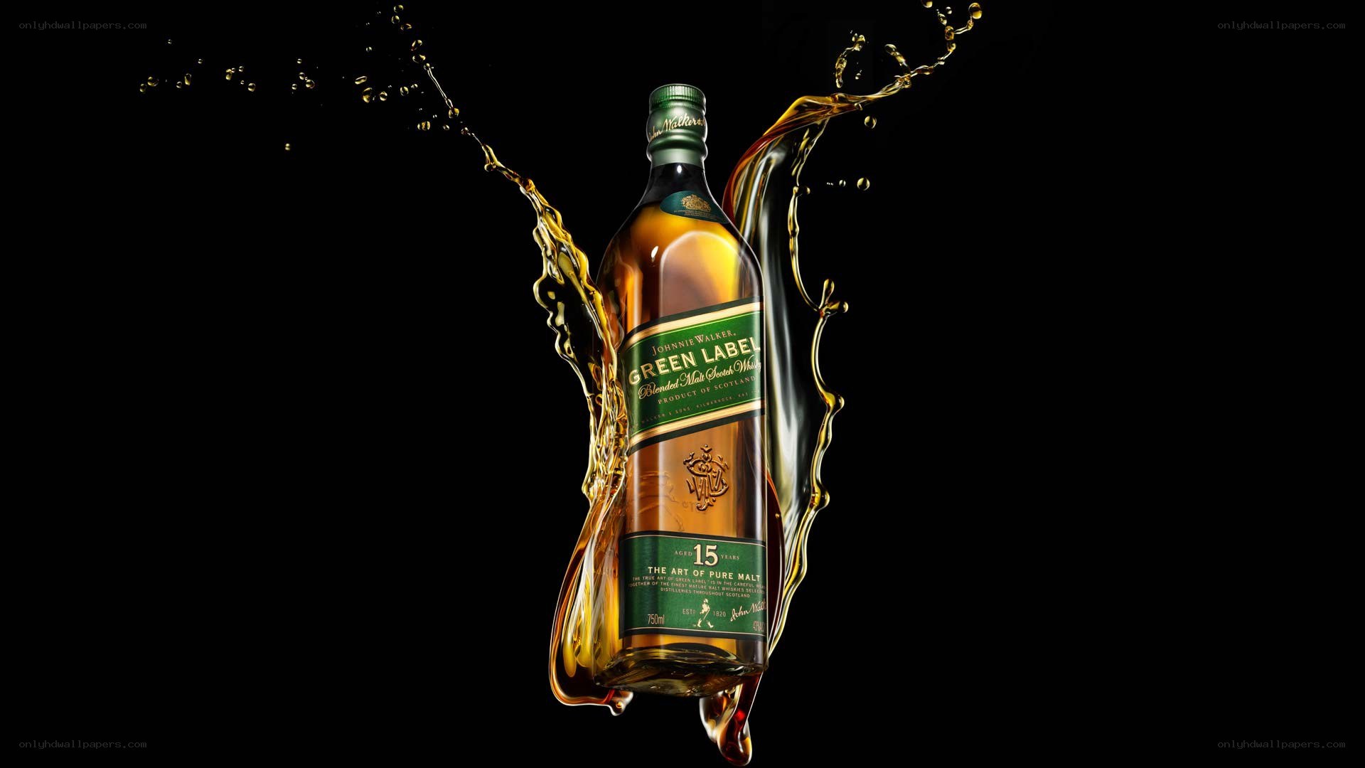 Johnnie Walker Green Label whisky