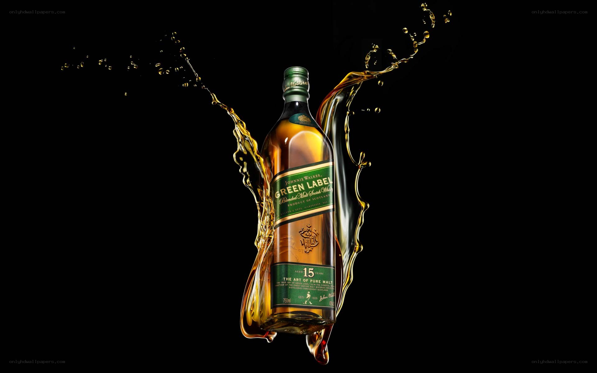 Johnnie Walker Green Label whisky