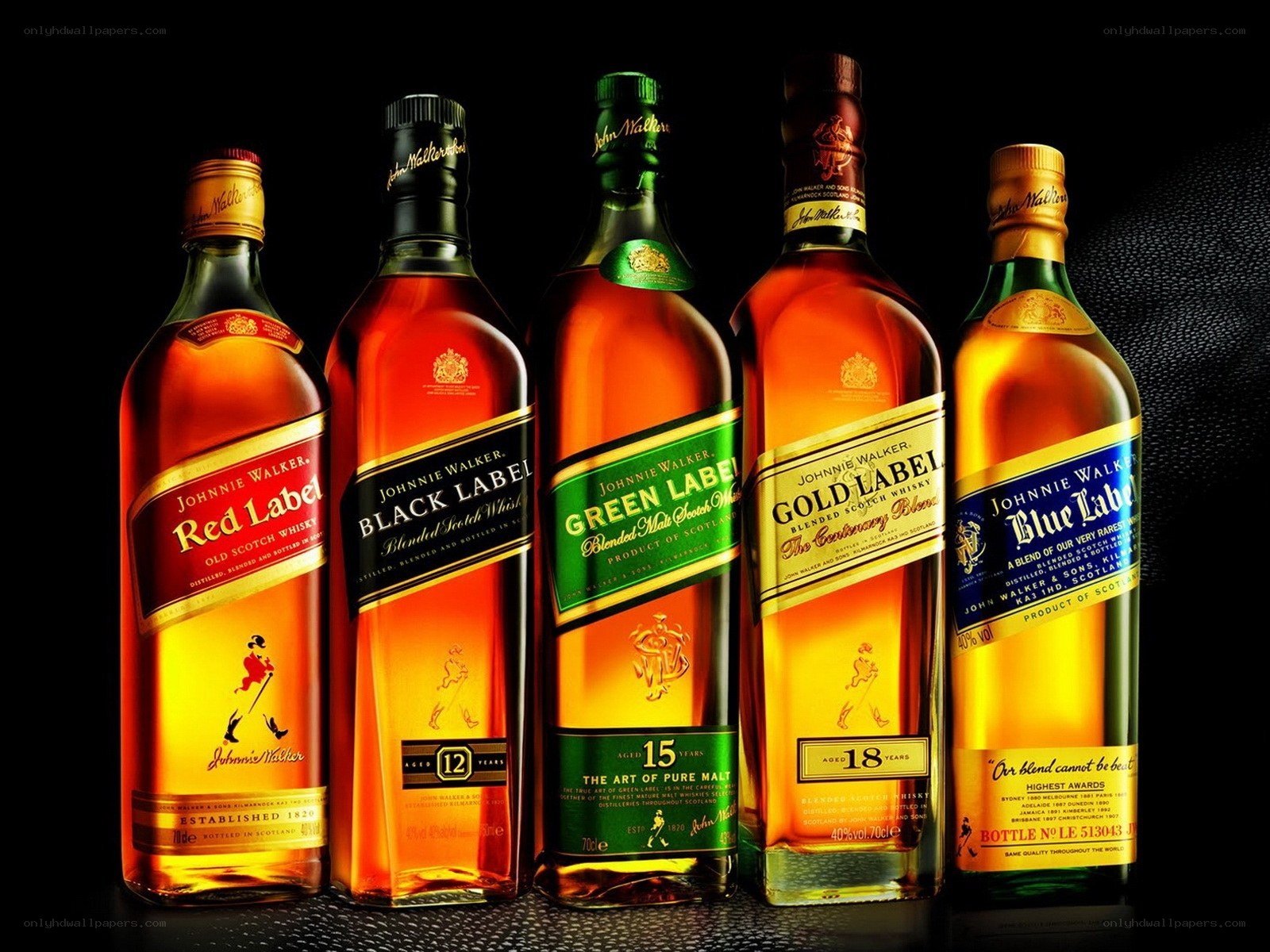 Johnnie Walker Whiskey Collection