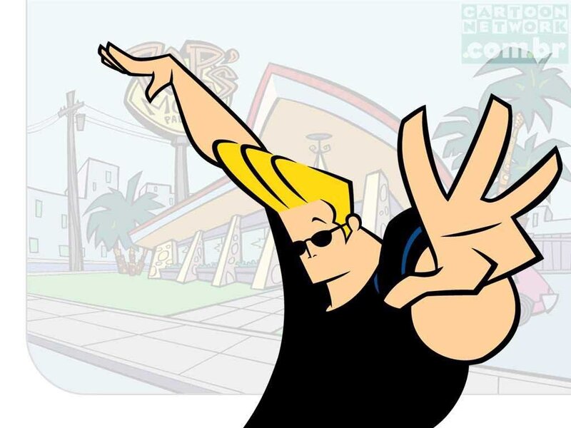 Johnny Bravo character pose