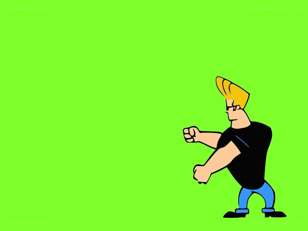 Johnny Bravo in fighting stance