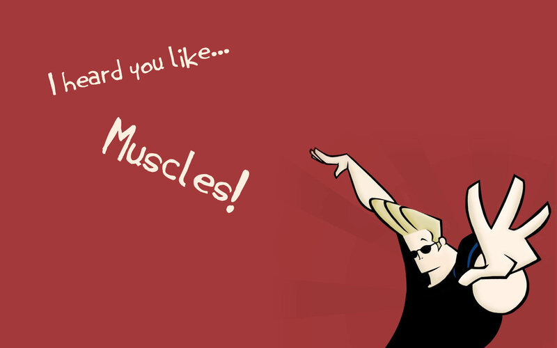 Johnny Bravo Muscles