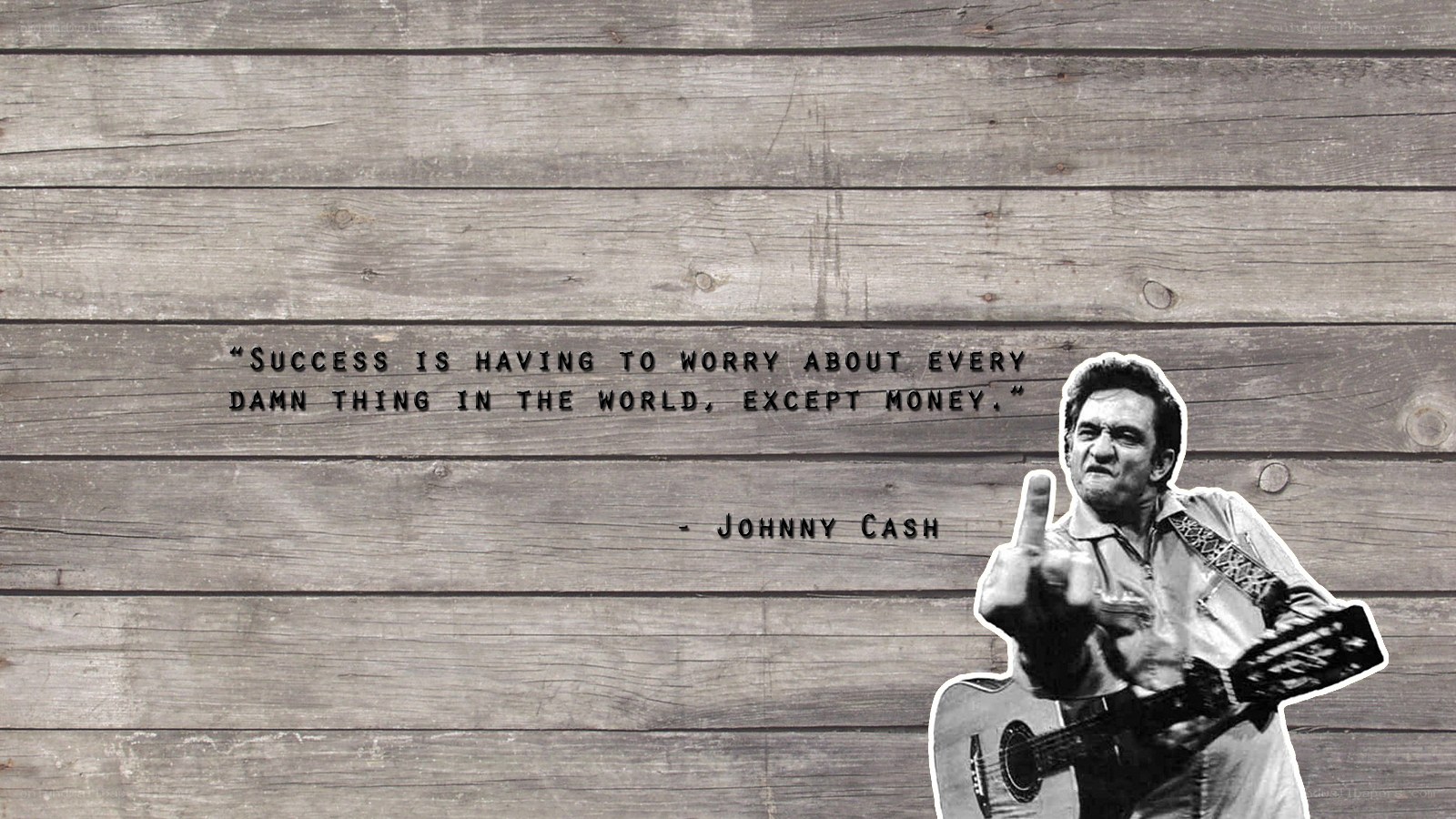 Johnny Cash quote wallpaper