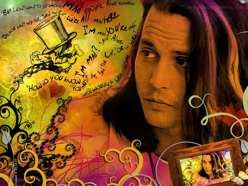 Johnny Depp as Mad Hatter