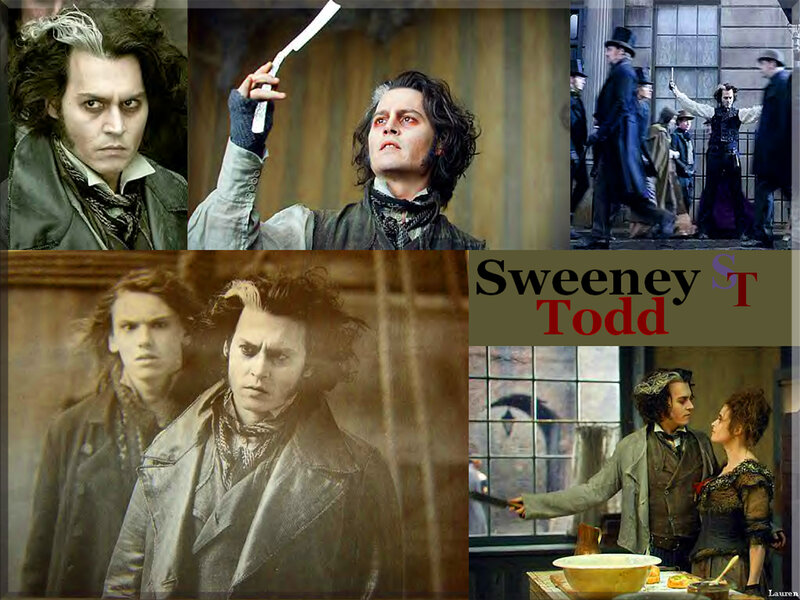 Johnny Depp as Sweeney Todd — Brown