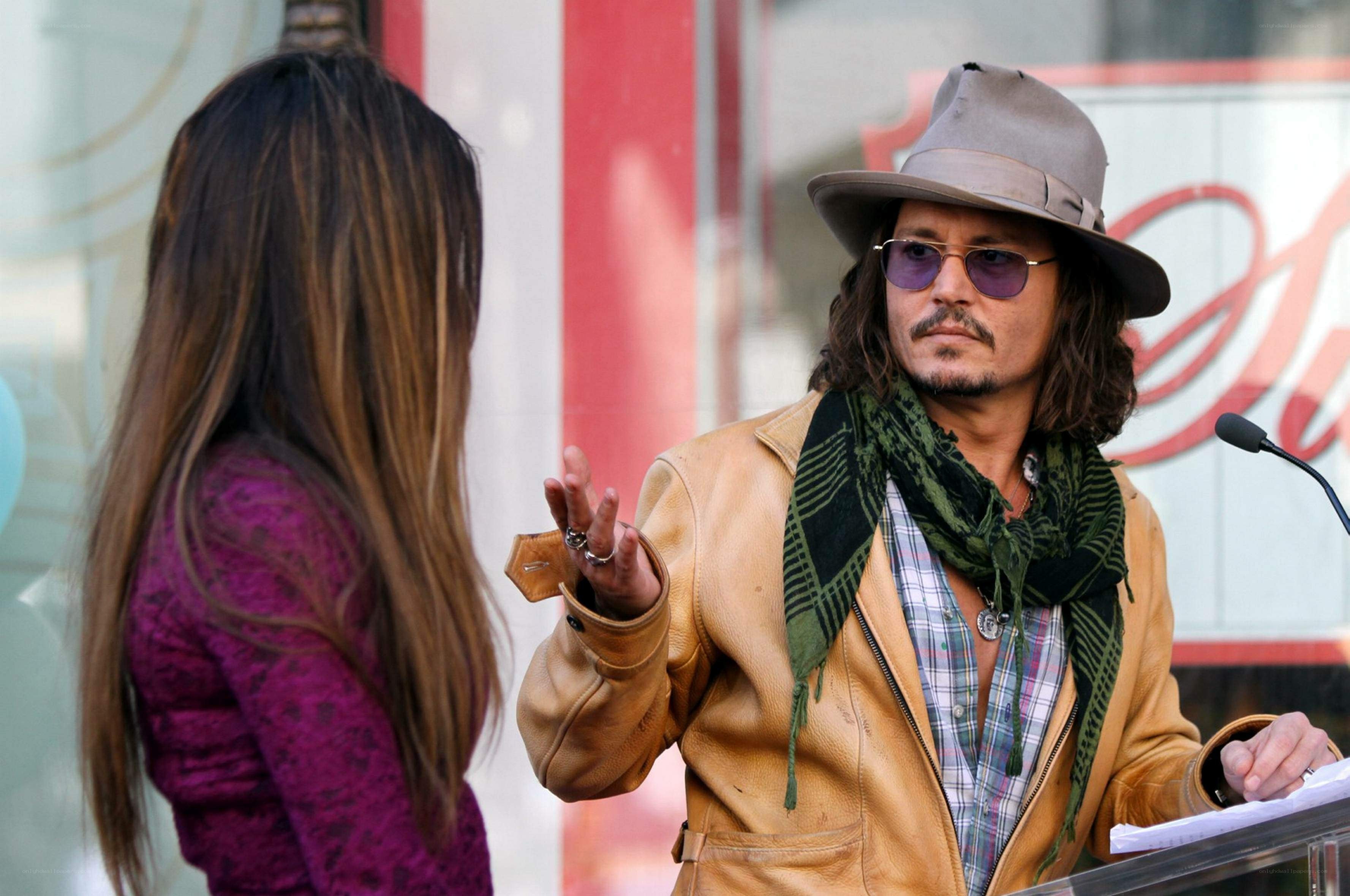 Johnny Depp at public event