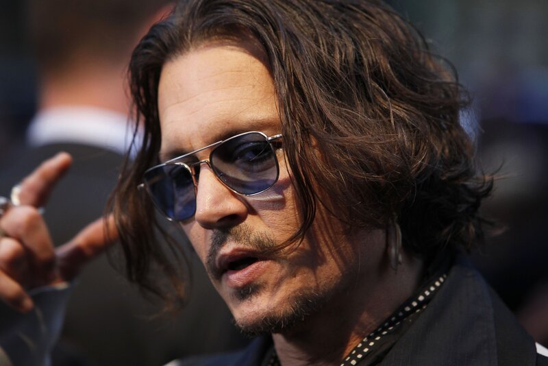 Johnny Depp at public event
