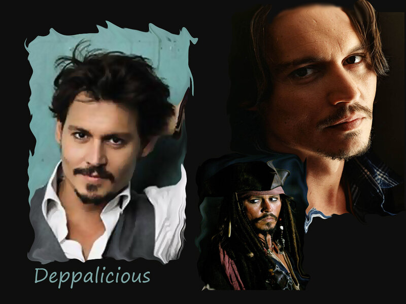 Johnny Depp collage
