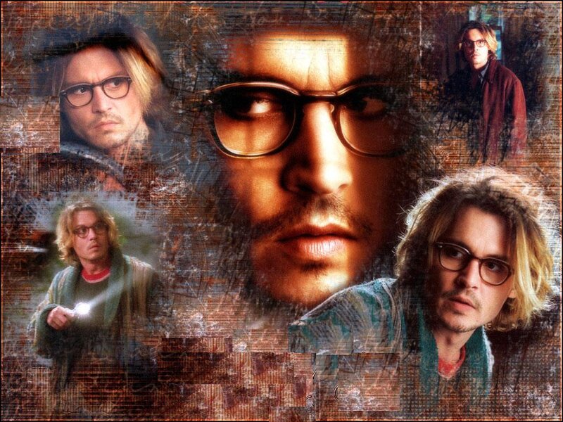 Johnny Depp collage from films