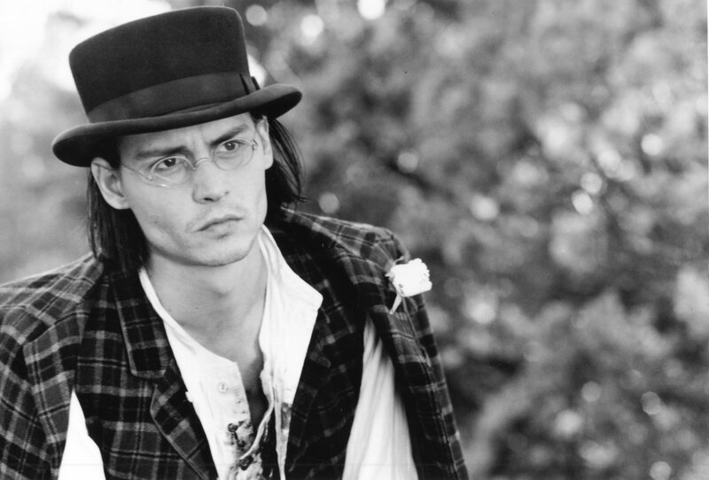 Johnny Depp in character