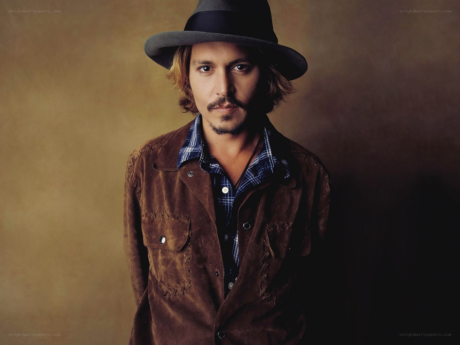 Johnny Depp in hat and jacket