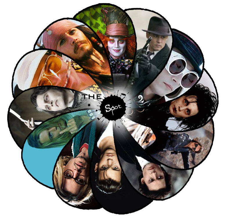 Johnny Depp in Various Roles