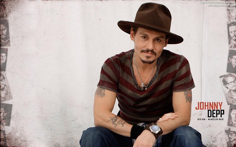 Johnny Depp Sitting