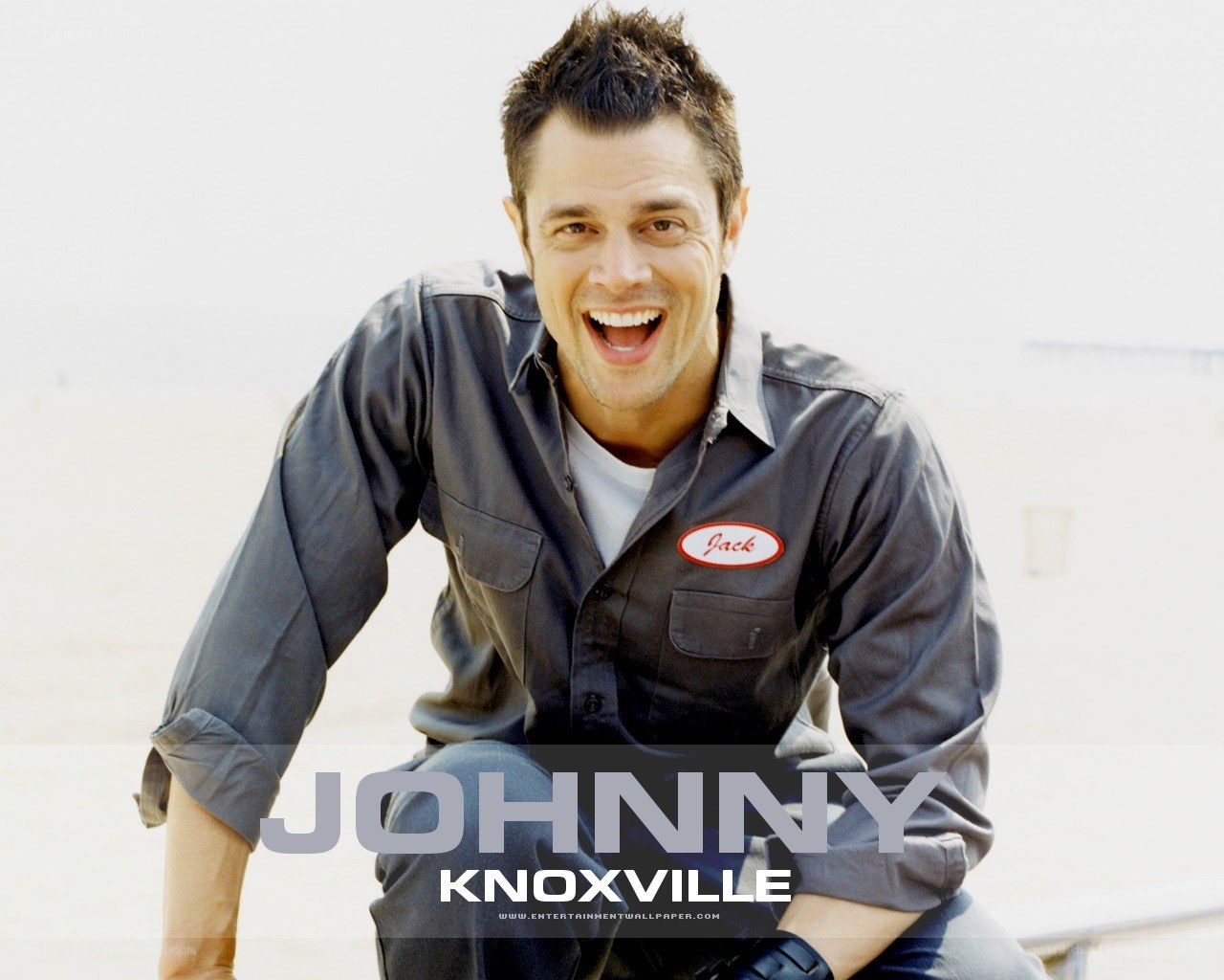 Johnny Knoxville smiling
