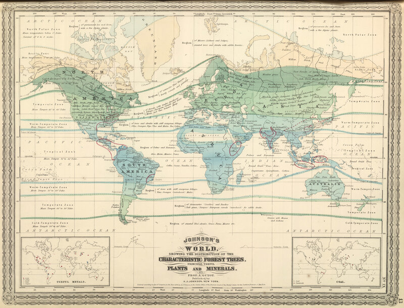 Johnson's World map