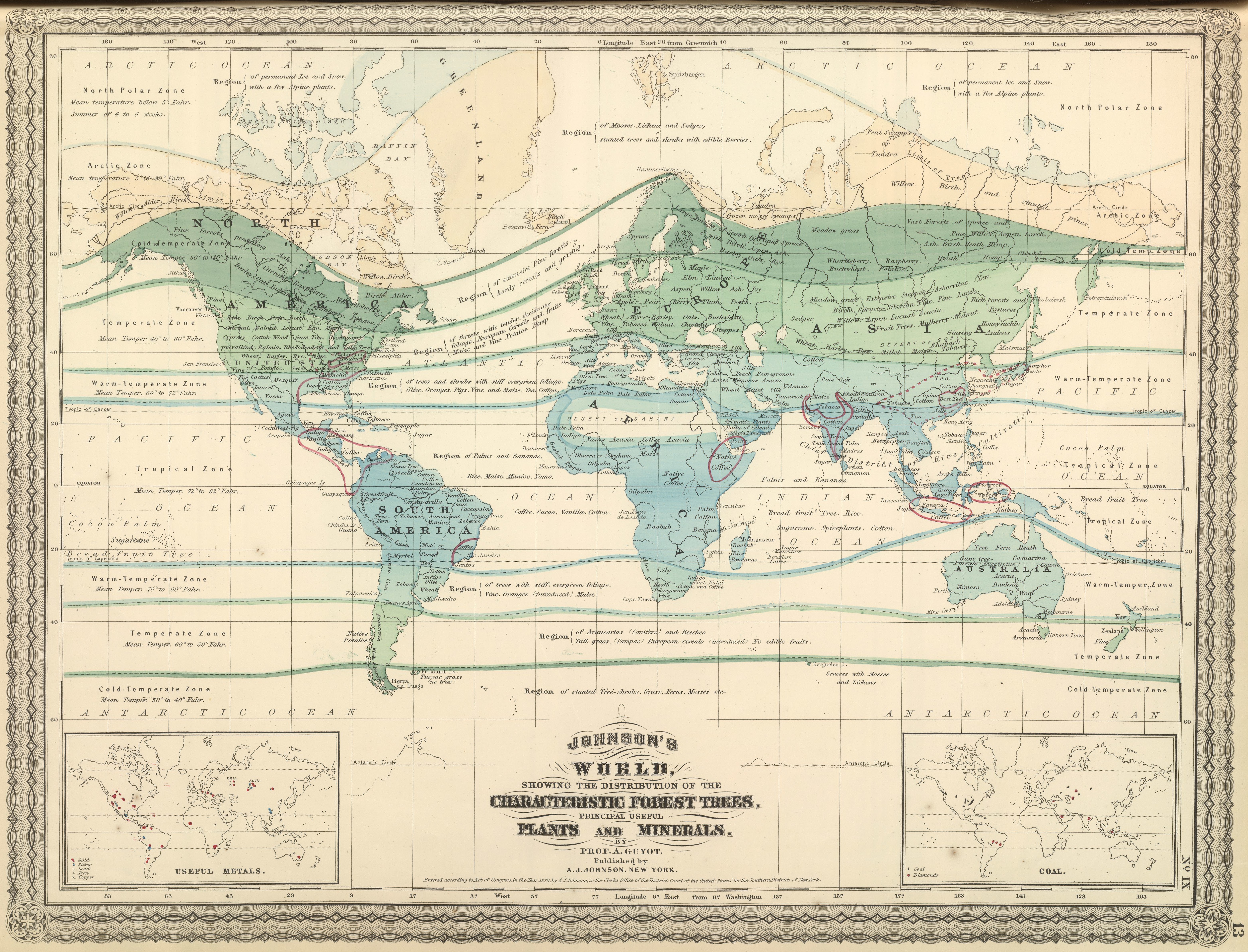 Johnson's World map