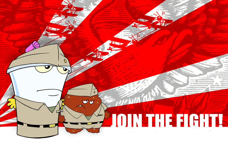 Join the Fight! propaganda art