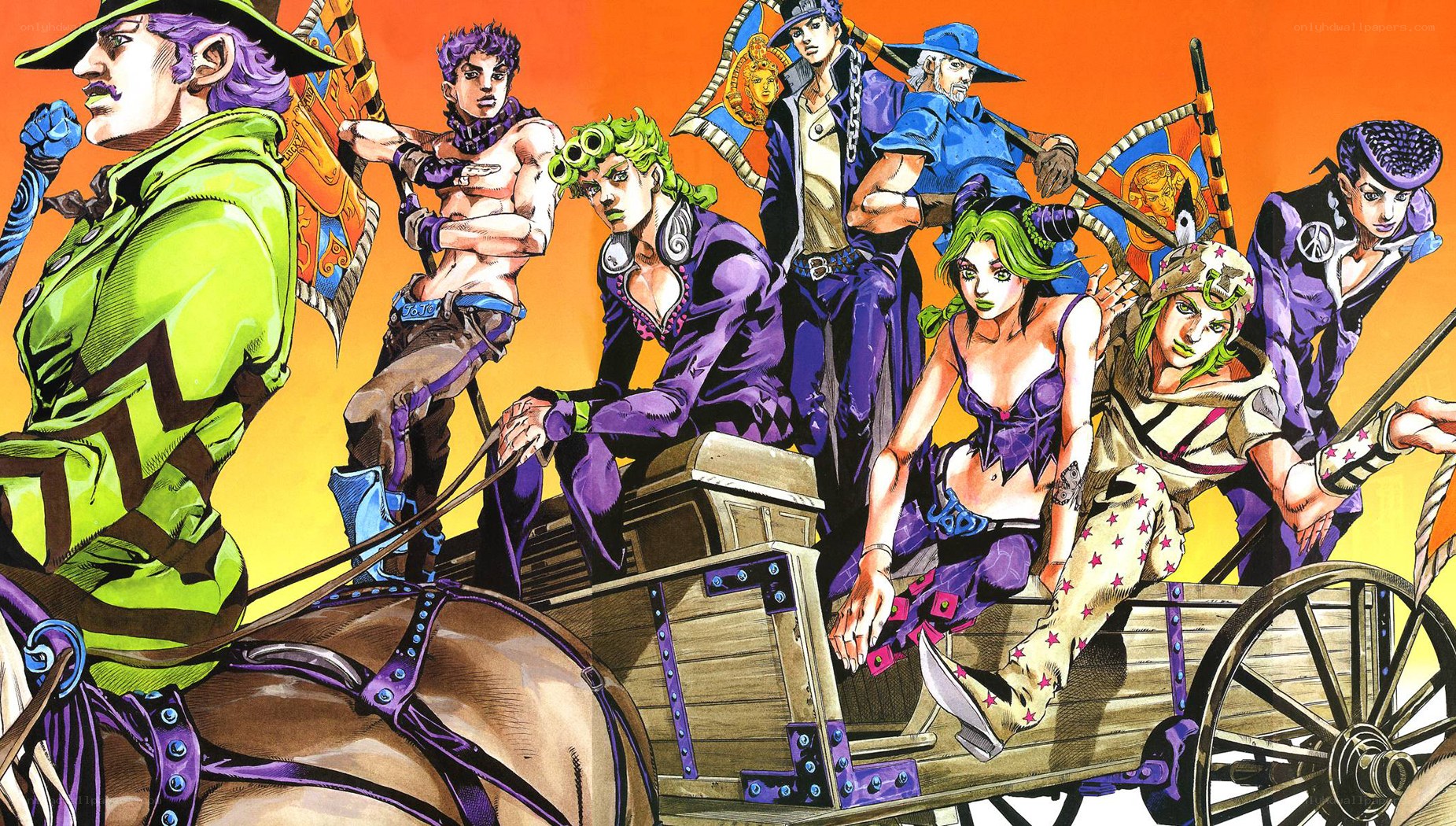 JoJo's Bizarre Adventure characters