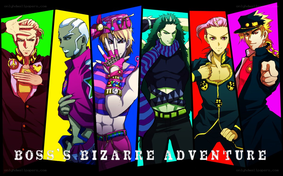 Jojo's Bizarre Adventure characters